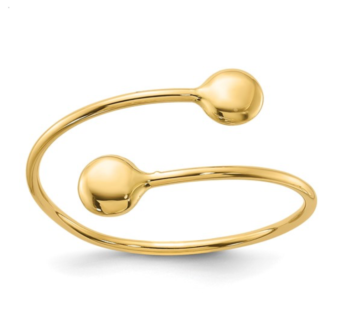 14K Adjustable Fashion Ring