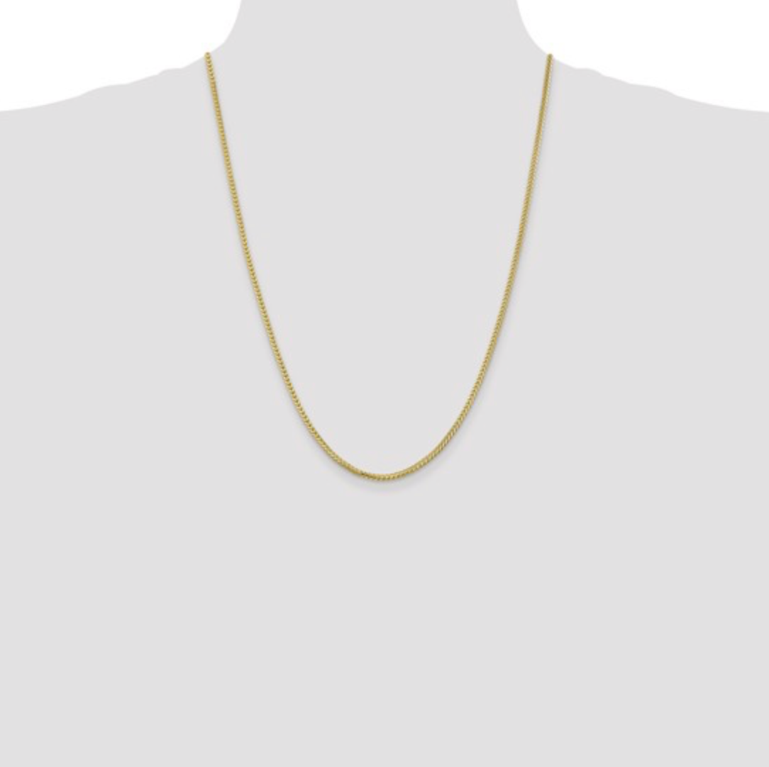 10K Gold Franco Chain
