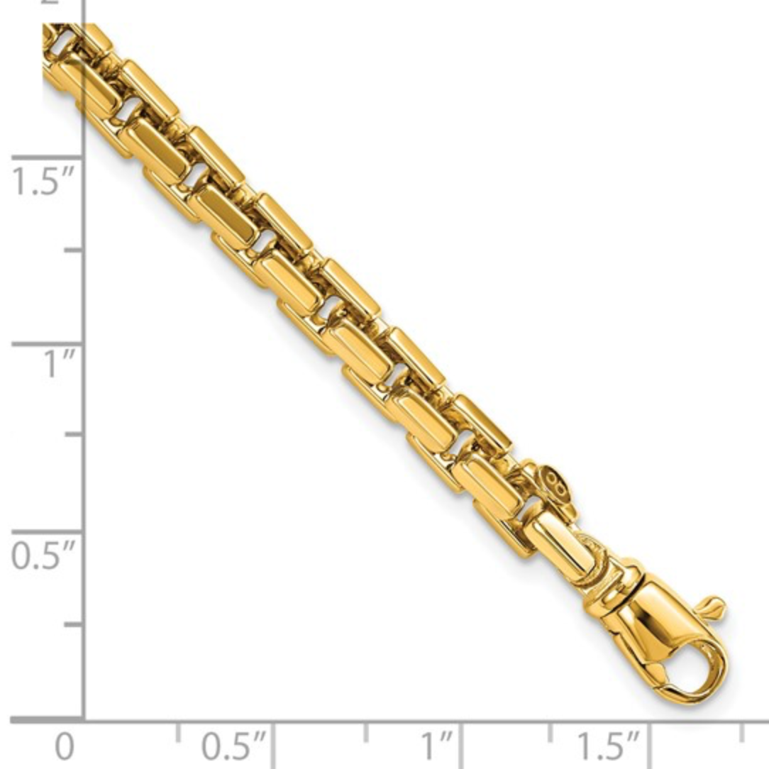 14k Polished 4.00mm Bracelet