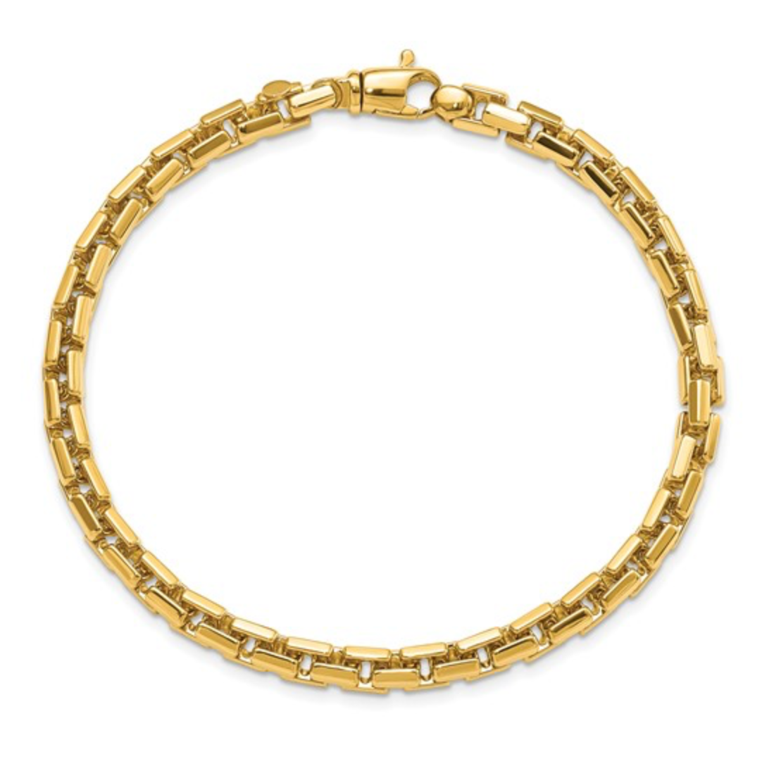14k Polished 4.00mm Bracelet