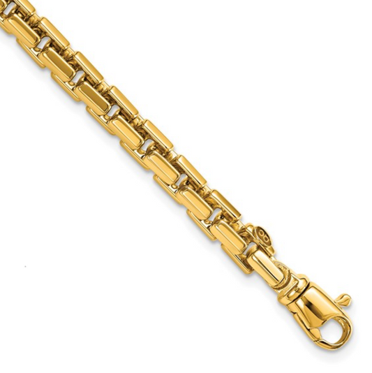 14k Polished 4.00mm Bracelet